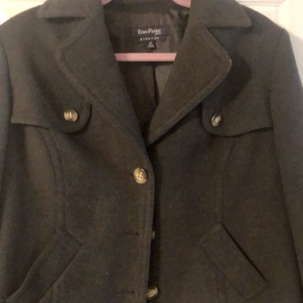 Black button up, fall/winter, soft, waist length